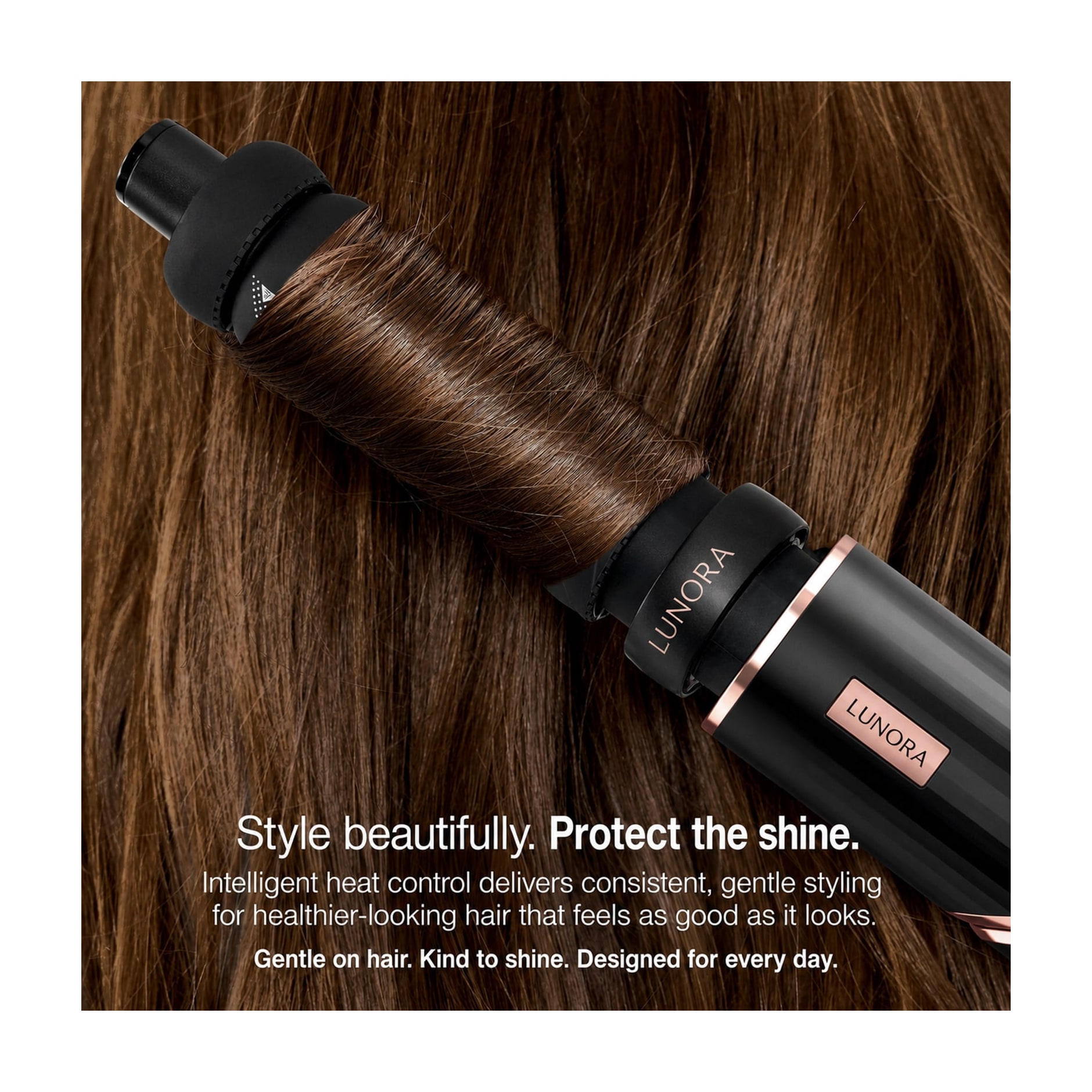 Premium 5-in-1 Hair Kit Black / Rose Gold · 5-in-1